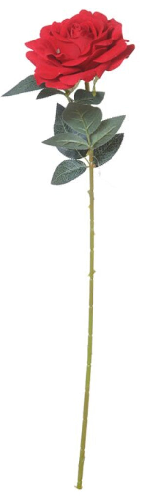 CHALET Künstliche Blütenpflanze – 74 cm – Kunststoff, Rot