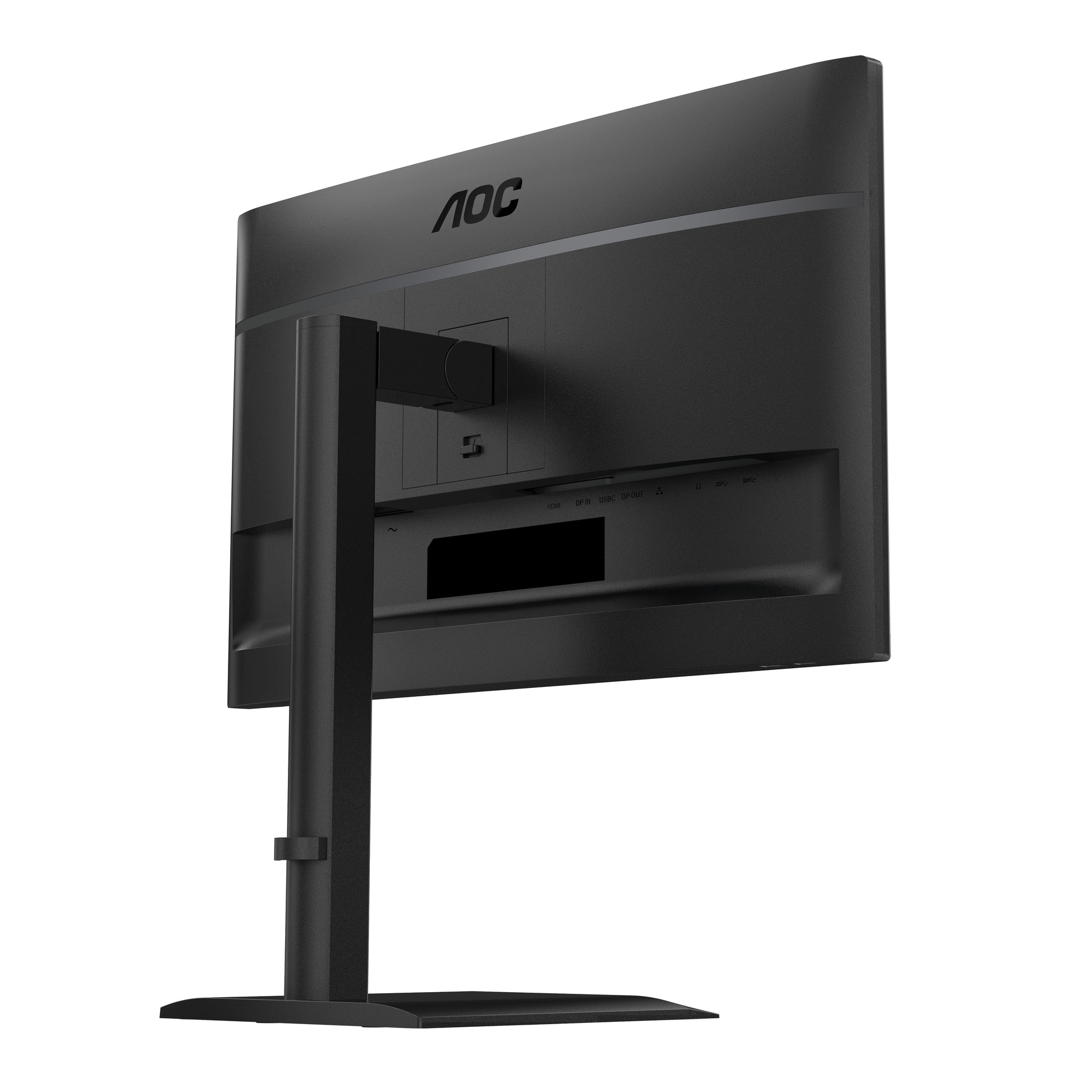 AOC 24E4CV – Monitor, 23,8", IPS, 120 Hz, 300 cd/m², USB-C, Daisy Chain, VESA 100 × 100, Schwarz