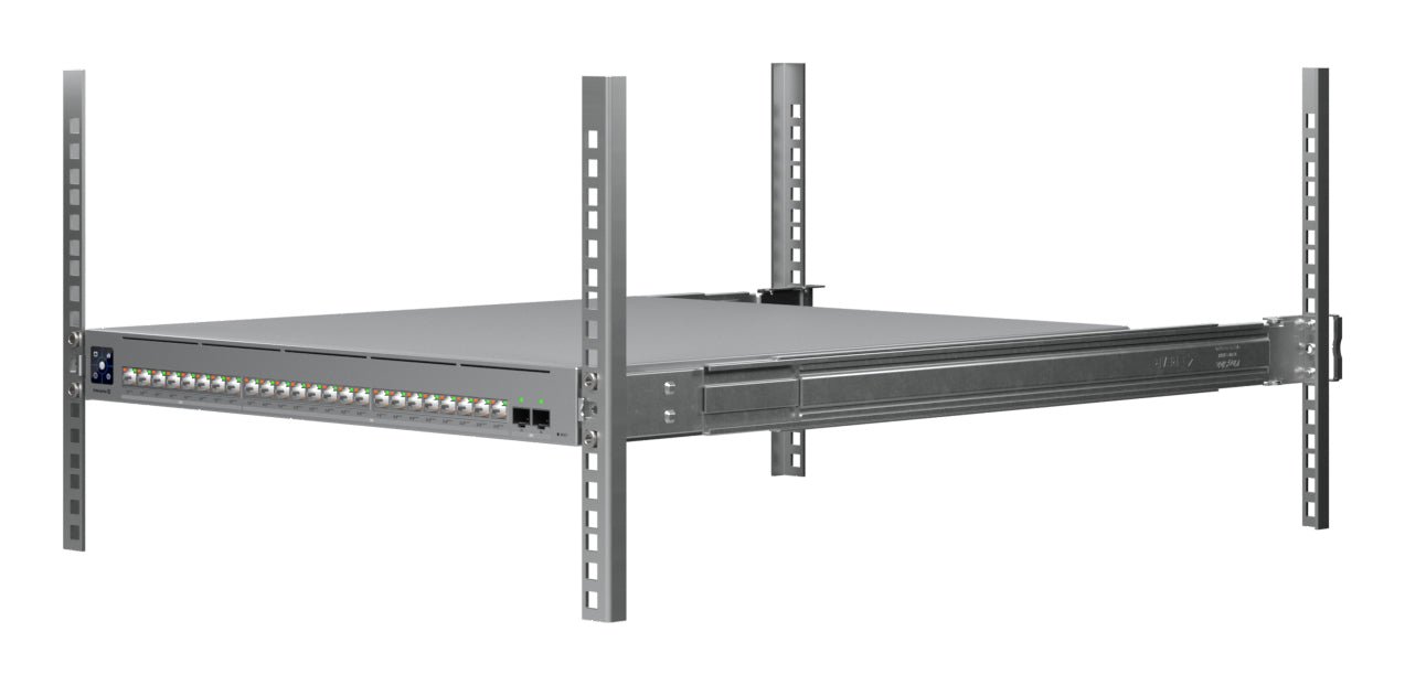 Ubiquiti Managed L2/L3 Switch – 8× 2,5G + 16× 10G, 2× SFP28, PoE+/PoE++, PoE-Budget 1050 W, 1U, 19"