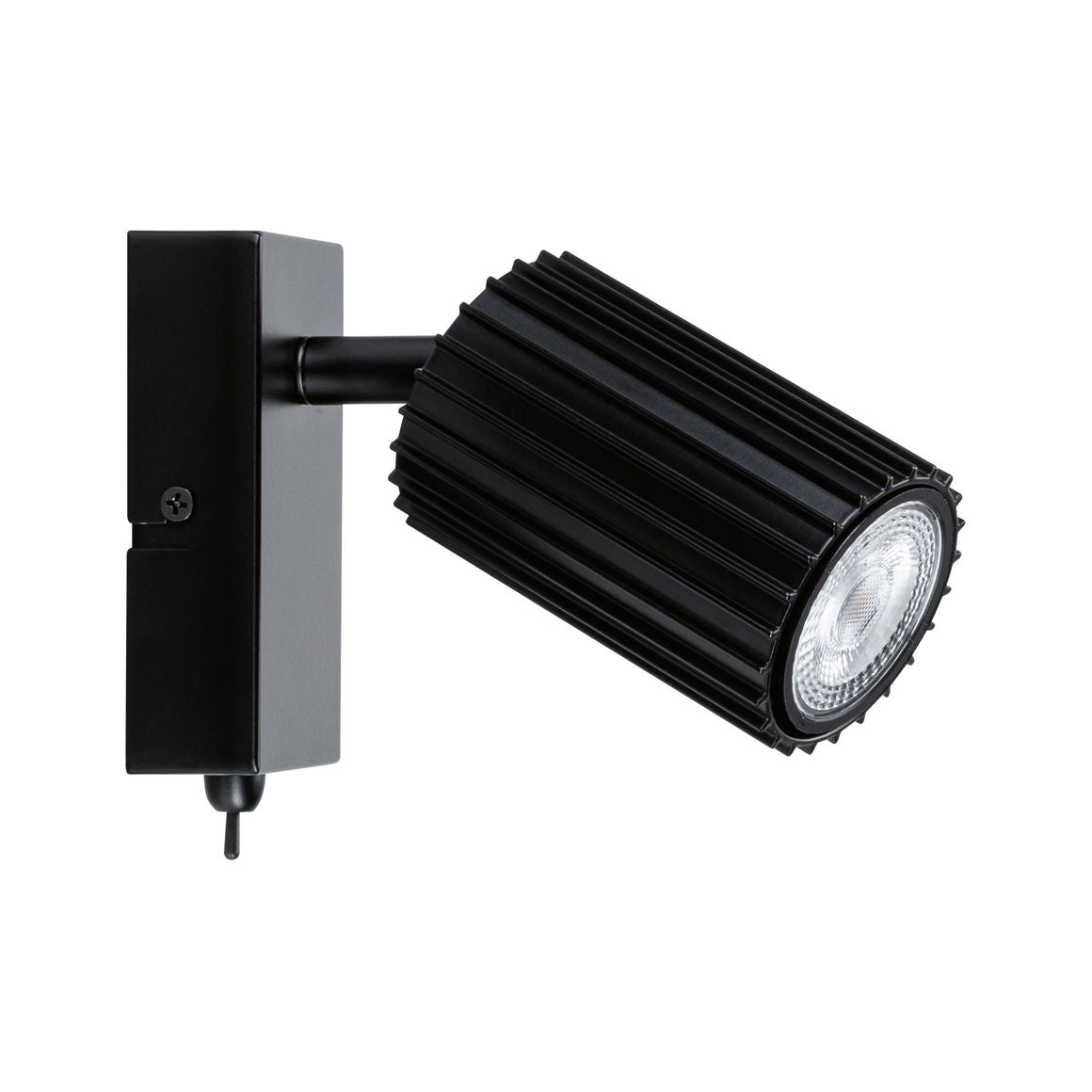 Paulmann Wandleuchte Lirena – 10 W, dimmbar, schwarz, ohne Leuchtmittel