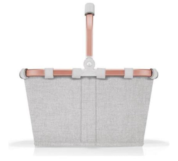 Reisenthel Stofftasche, Polyester, Motiv Twist Sky Rose, 335×180×195 mm