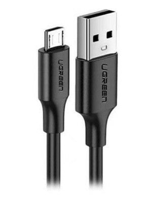 Ugreen Daten- & Ladekabel – USB-A auf Micro-USB 2 m, Schwarz – für Micro-USB Geräte