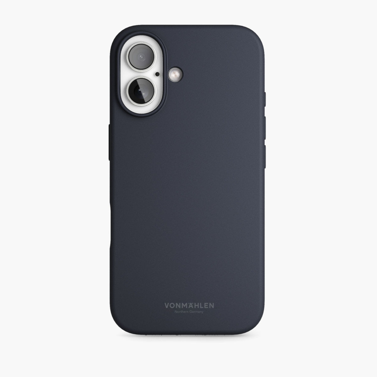 Vonmählen Backcover – für Apple iPhone 16 – Navy – Silikon – MagSafe-kompatibel