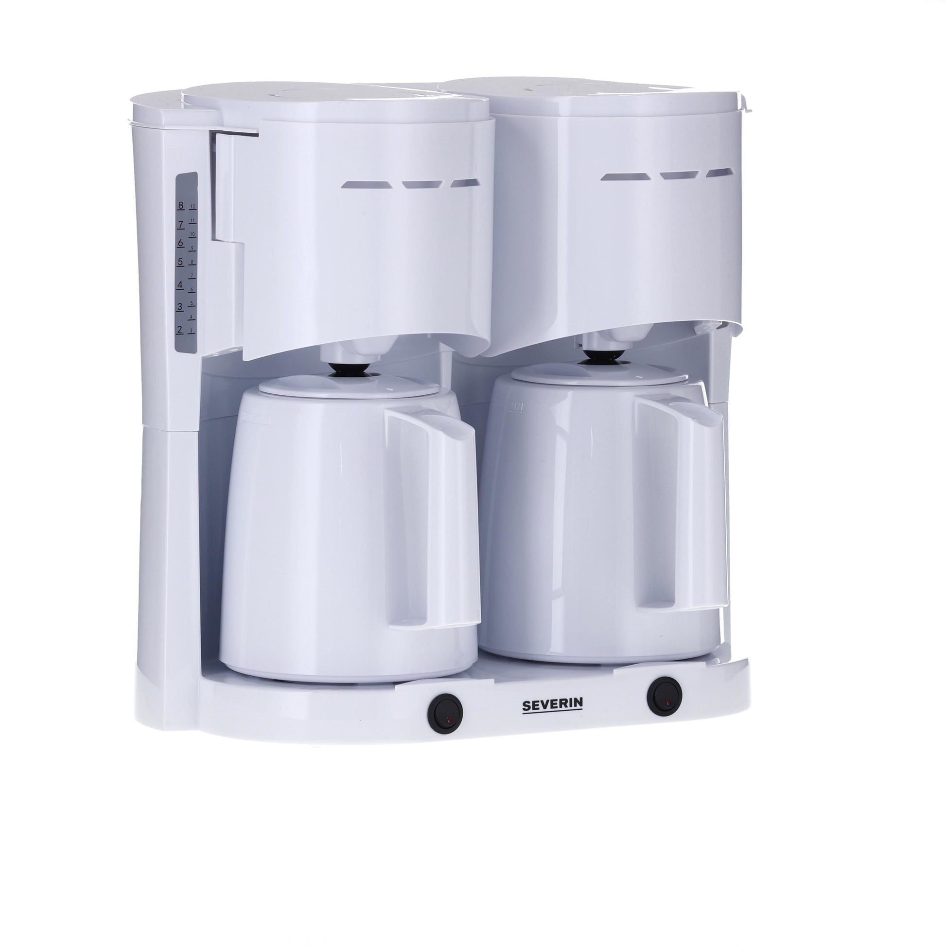 Severin KA9314 Filterkaffeemaschine – 16 Tassen, 1 l, Einwegfilter, Weiss