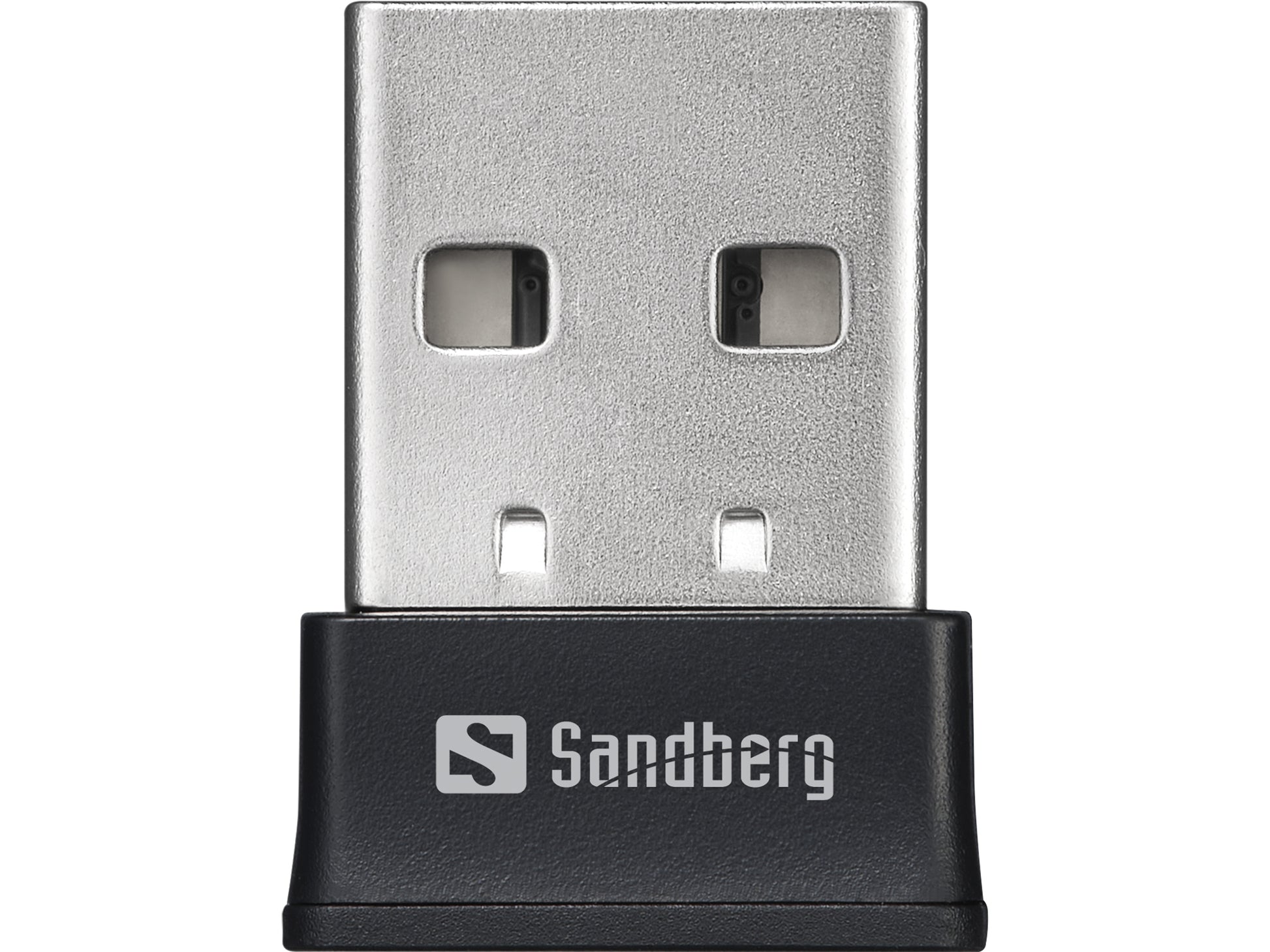 Sandberg USB-WLAN-Adapter – Wi-Fi 5 (802.11ac), bis zu 650 Mbit/s, USB 2.0, für PC (Windows, Mac), Schwarz