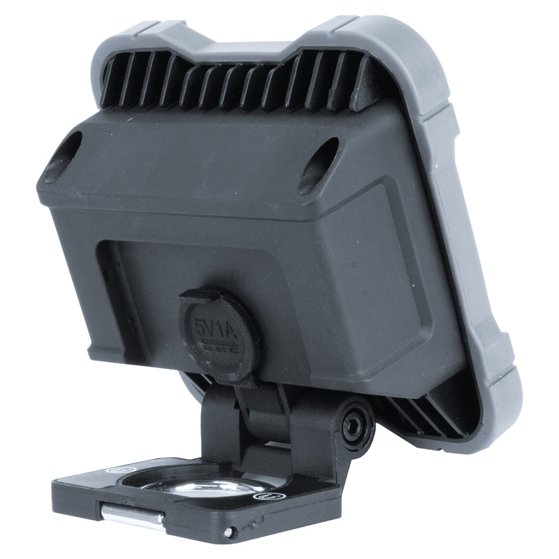 Steffen Arbeitsleuchte Worklight 10 W – 1000 lm, Akku, IP54, dimmbar – Schwarz