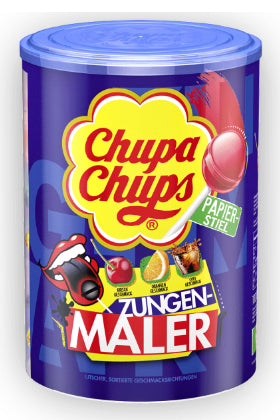 Chupa Chups Lutscher – Zungenmaler, Cola & Fruchtmix – 100 Stück