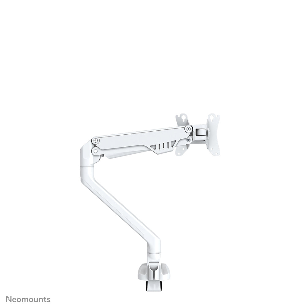 Neomounts FPMA D750WHITE2 – Monitorarm, Tischklemme, bis 32", VESA 75 × 75/100 × 100 mm