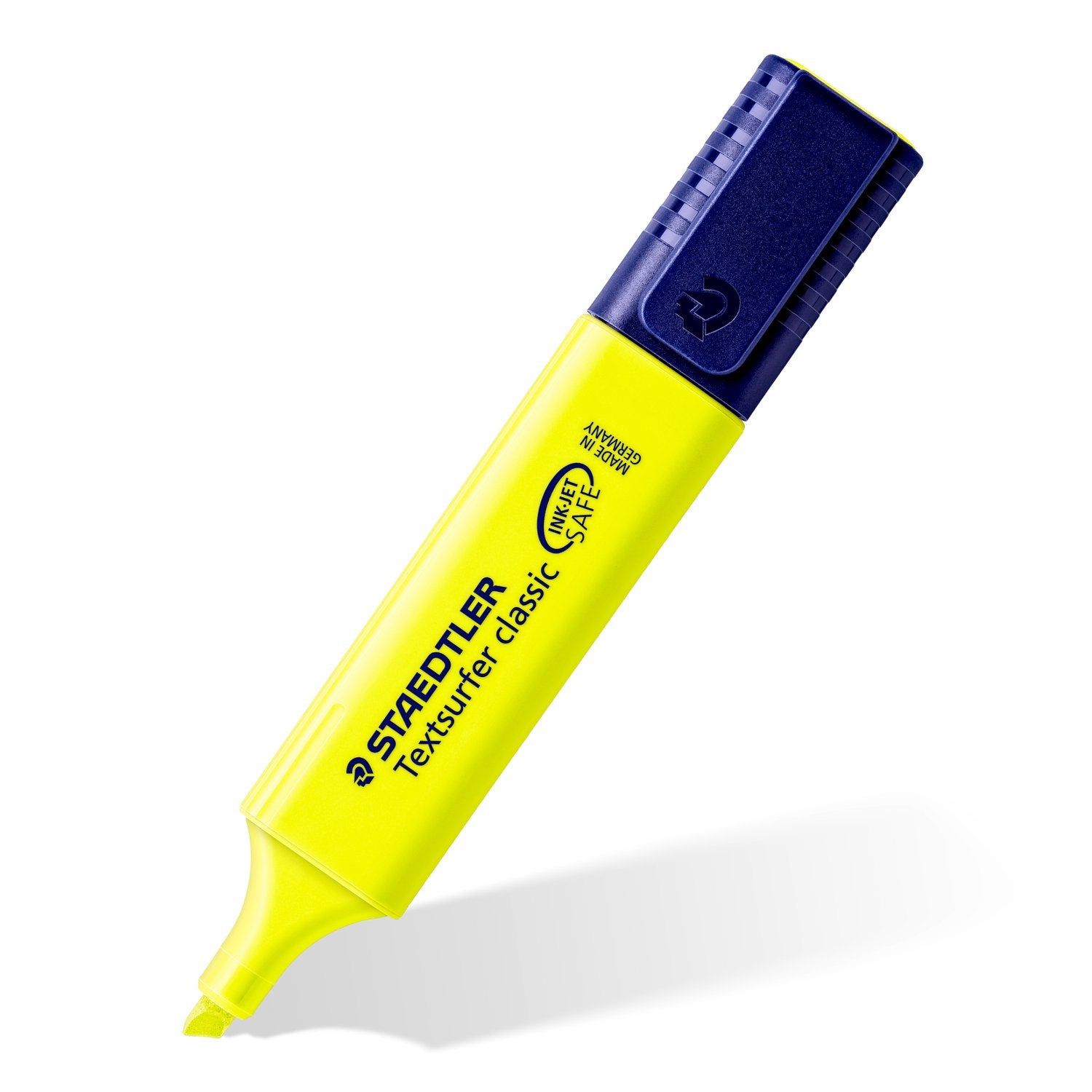 STAEDTLER Textsurfer classic Textmarker – 4er Set, Farben: Blau/Grün/Pink …, Keilspitze 1–5 mm, nachfüllbar