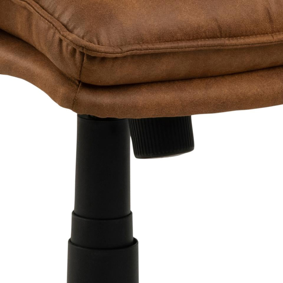 Actona AC Design Bürostuhl Brad – Mikrofaser, camel