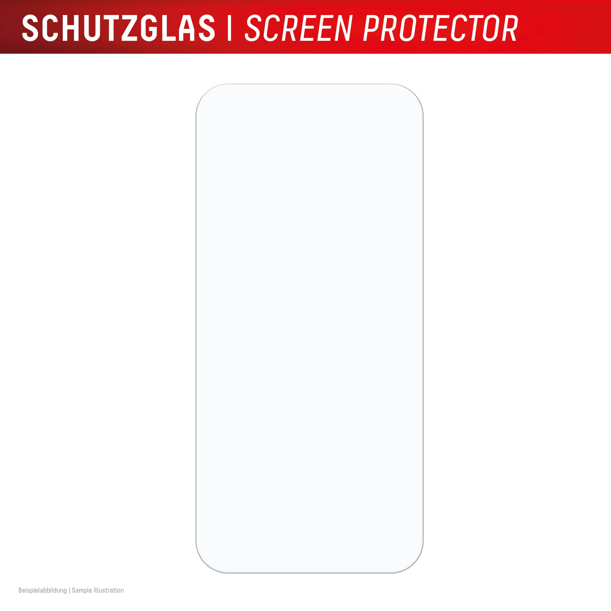 Displex Displayschutz (Panzerglas), 9H – für iPhone 15/15 Pro/16
