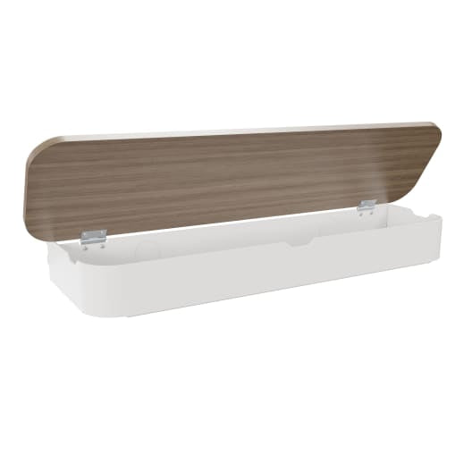 Chief SCSSW AV-Wandregal – bis 11 kg, höhenverstellbar, verbessertes Kabelmanagement – Weiss