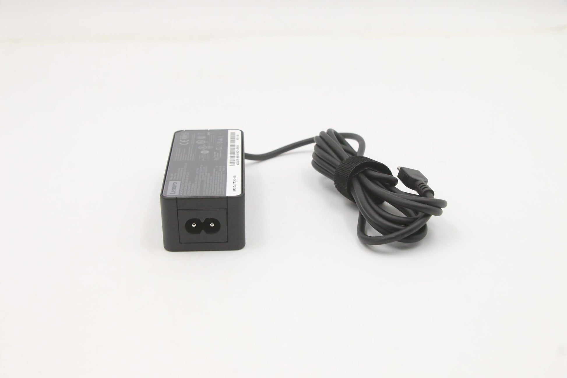 Lenovo 5A10W86243 USB-Ladegerät 45 W – USB-C×2 – für Lenovo-Laptops, schwarz