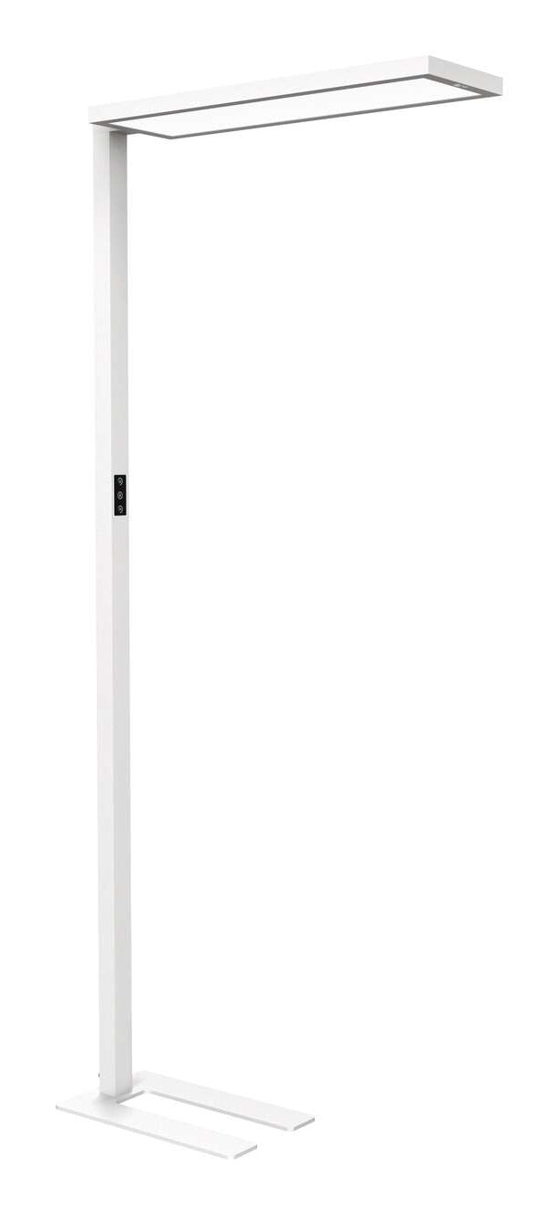 MAUL LED-Stehleuchte – dimmbar – 2700–5700 K – 15'150 lm – weiss
