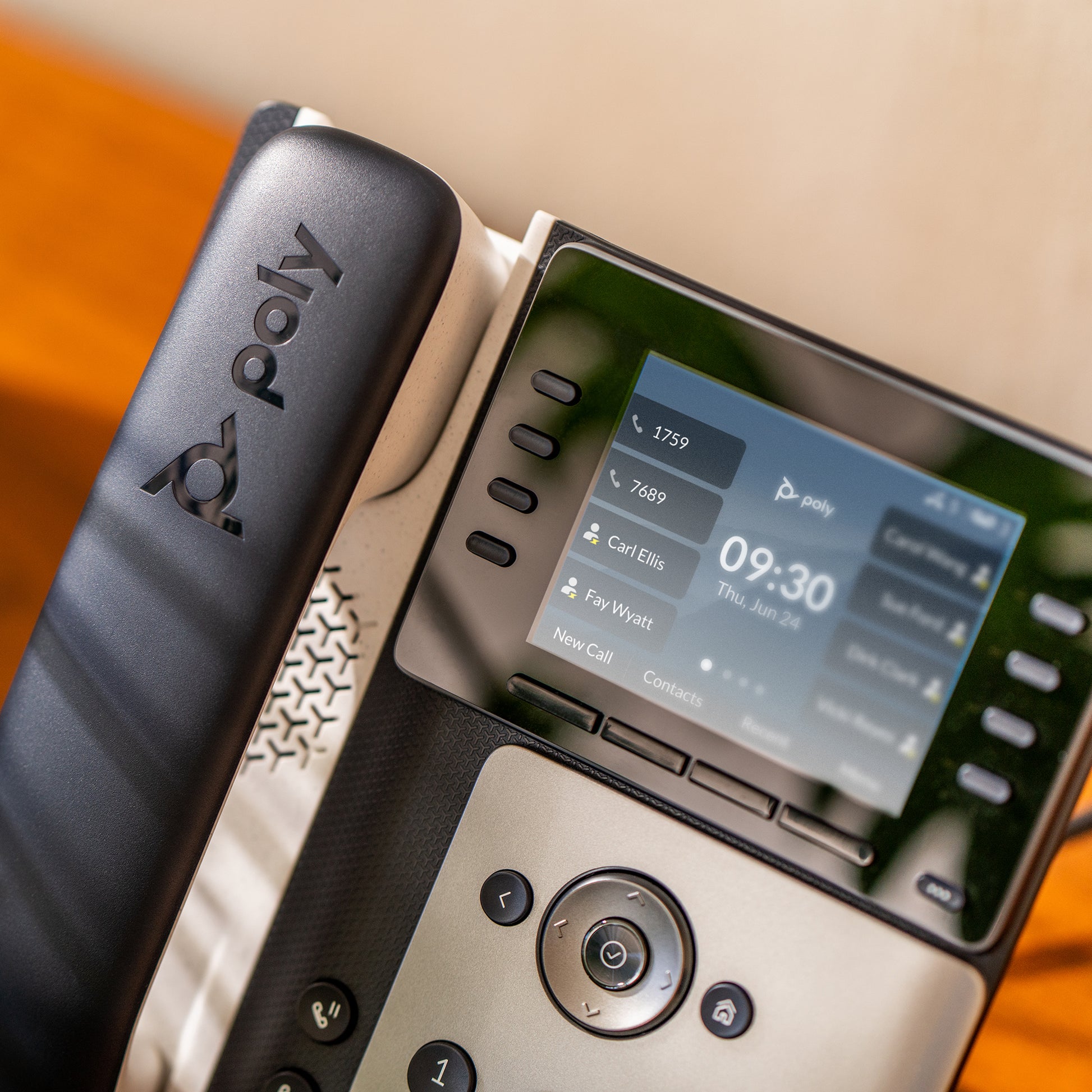 Poly Edge E350 – IP-Telefon, PoE