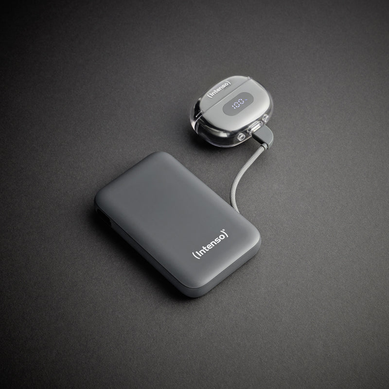 Intenso S10000 Powerbank 10'000 mAh – 20 W PD, 1× USB-C, grau