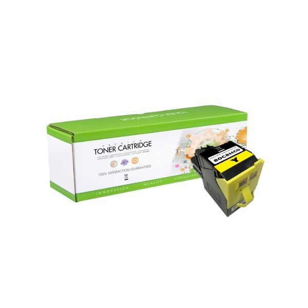 Static Control Components Toner 80C8HC0 – gelb, 3000 Seiten – für Lexmark