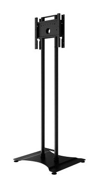 Hagor Digital Signage Stand für 43–65" Displays, VESA 100×100 bis 400×400 – zweiseitig – Metall, Schwarz