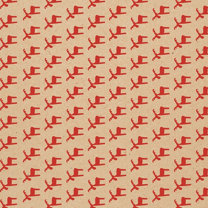 Clairefontaine Geschenkpapier Weihnachten Kraftpapier – 70 cm × 2,0 m – 60 g/m² – 1 Stk.