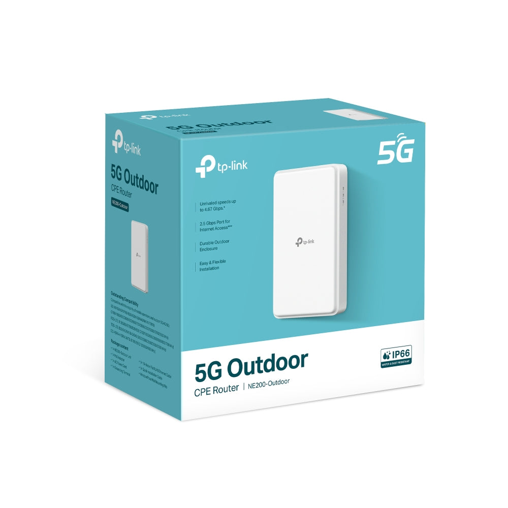 TP-Link NE200-OUT VPN-Router – 5G WAN, 2,5GbE, 1× RJ-45