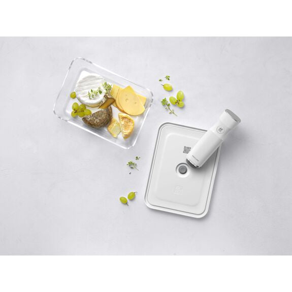 ZWILLING Vakuumbox (Kühlschrankbox) – 2 l, 18,1 × 24,1 × 9,7 cm – für Kühlschrank, Glas