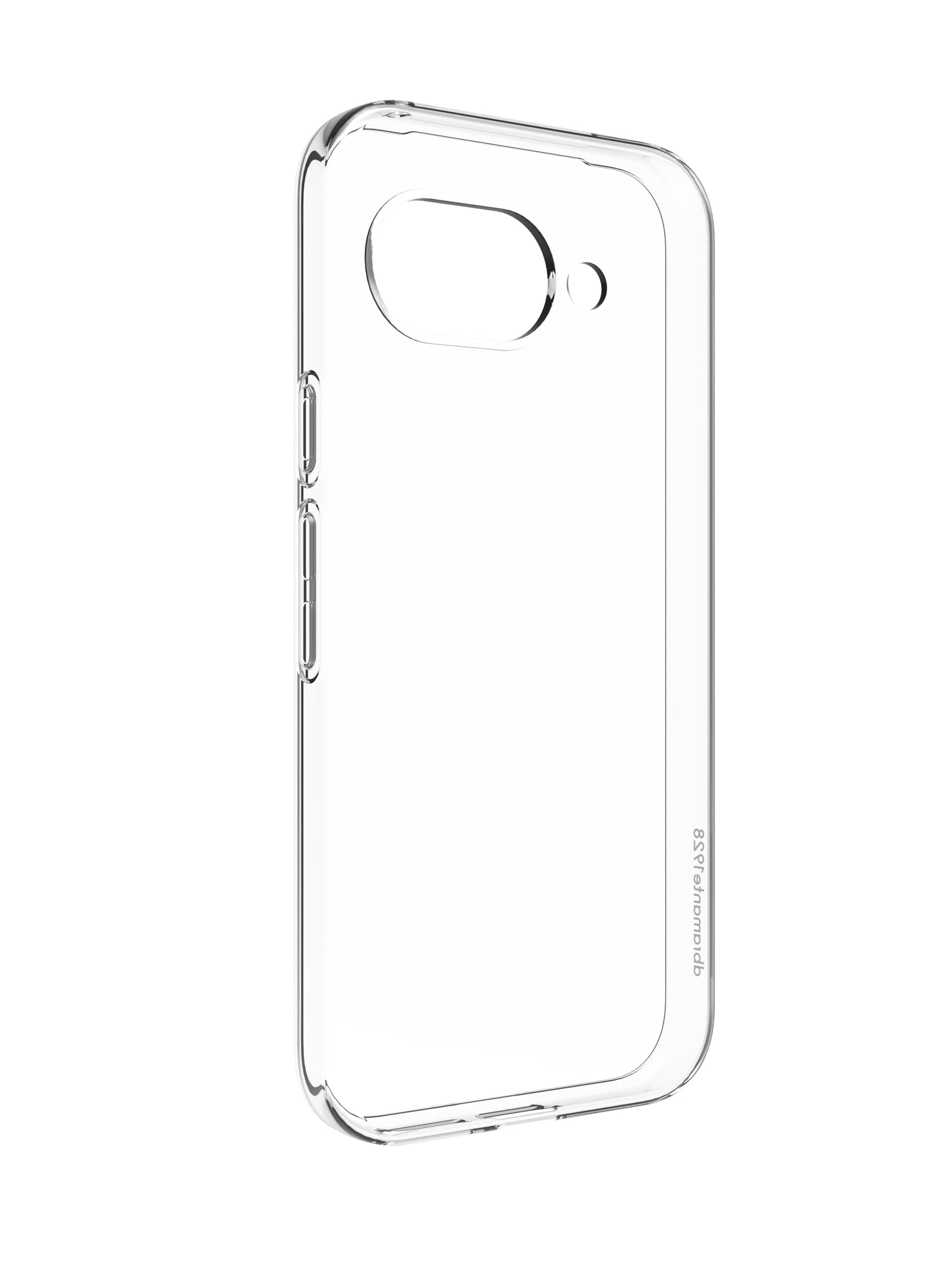 dbramante1928 Backcover – für Google Pixel 9a, Kunststoff, transparent, bis 1,2 m sturzsicher