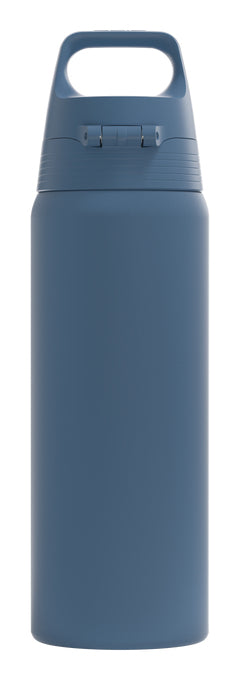 SIGG Shield One Trinkflasche 750 ml – Edelstahl, Klappdeckel, Tiefblau