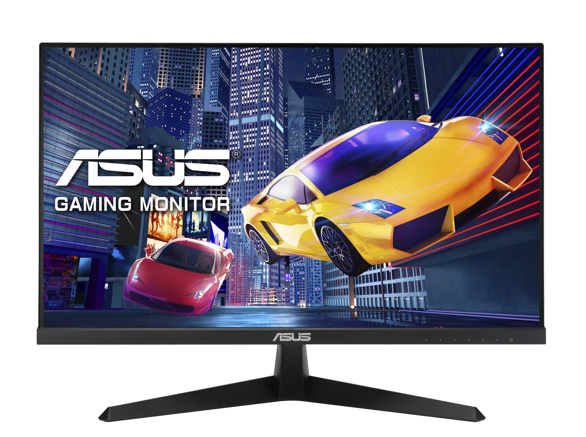 ASUS VY249HGR – Monitor, 23,8", 1920 × 1080 (Full HD), IPS, 120 Hz, 250 cd/m², VESA 100 × 100, Schwarz