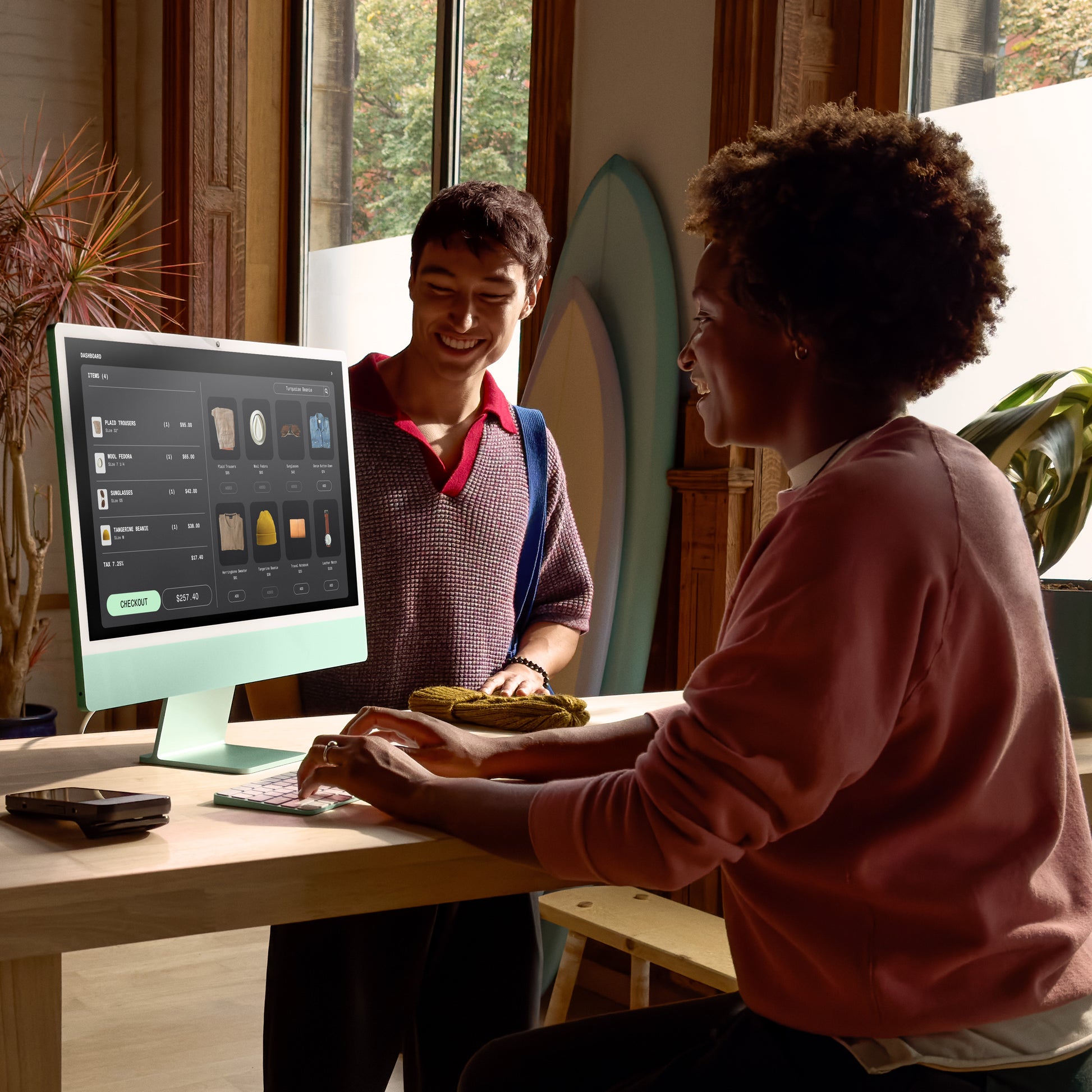 Apple iMac All-in-One – 23,5" 4,5K, Apple M4, 16 GB RAM, 256 GB SSD, macOS Sequoia