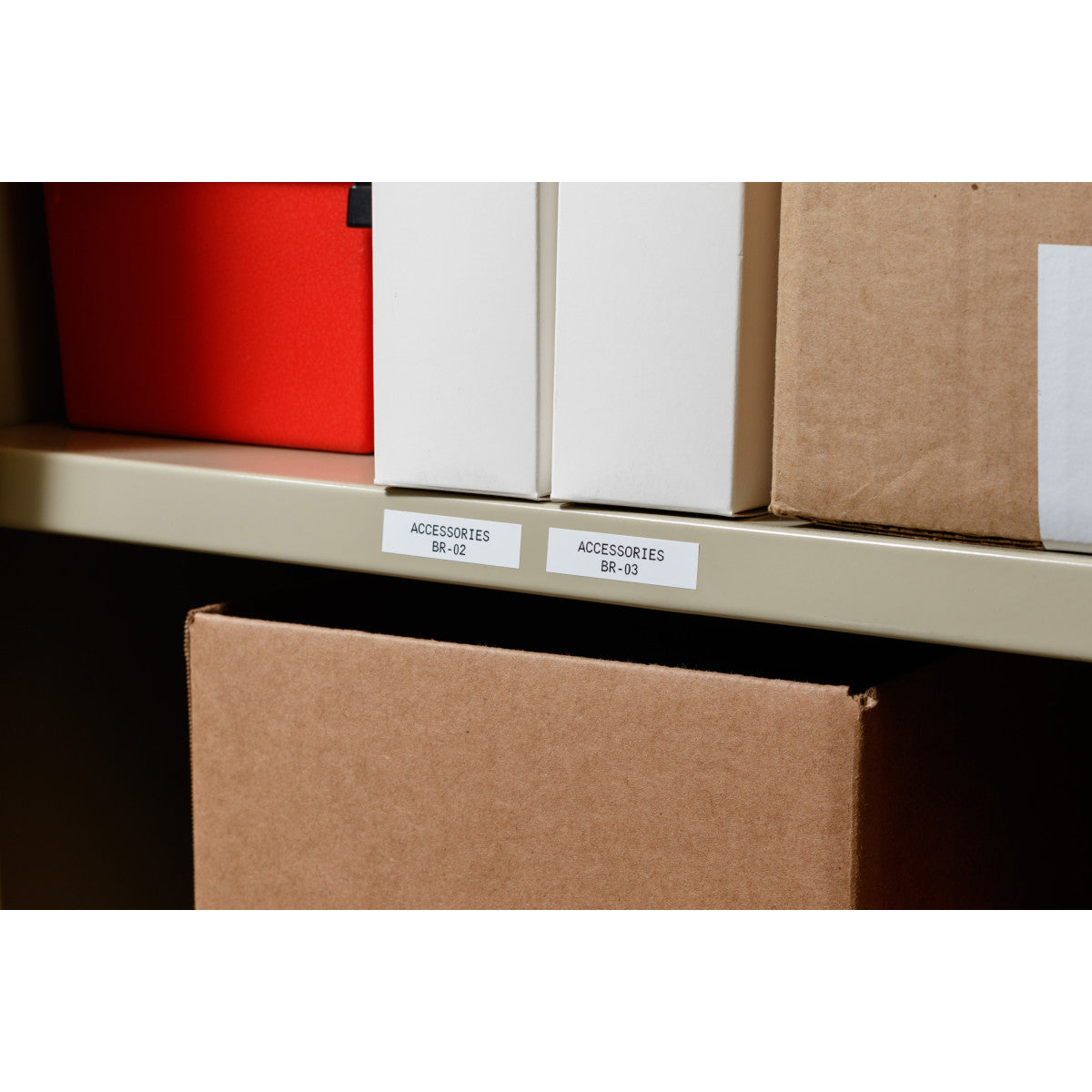 Brady Endlos-Etiketten 13 mm × 15,2 m – Vinyl, weiss – permanent haftend – Thermotransfer – für BMP71, M710