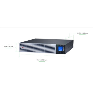 APC Netzteil – 1800 W, 230 V – Schwarz