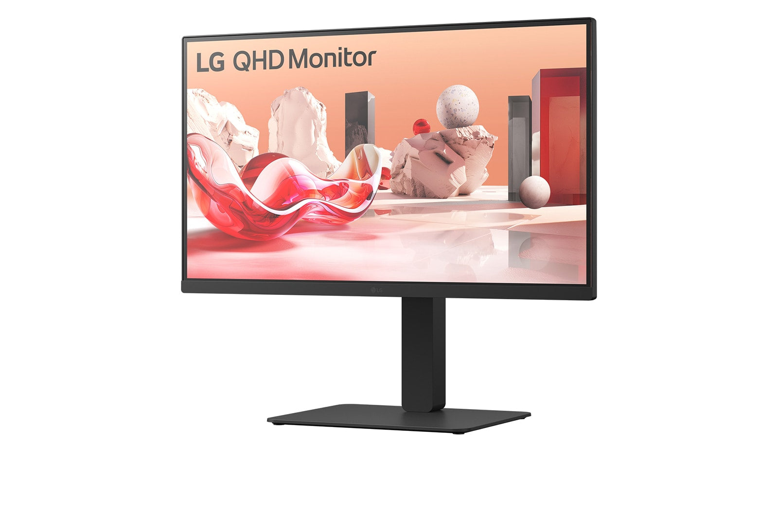 LG 27BA75QB-B – Monitor, 27", USB-C, KVM, Daisy Chain, RJ45