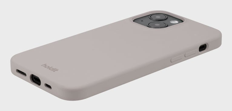 HoldIt Backcover – für Apple iPhone 17 Pro Max – taupe – Silikon
