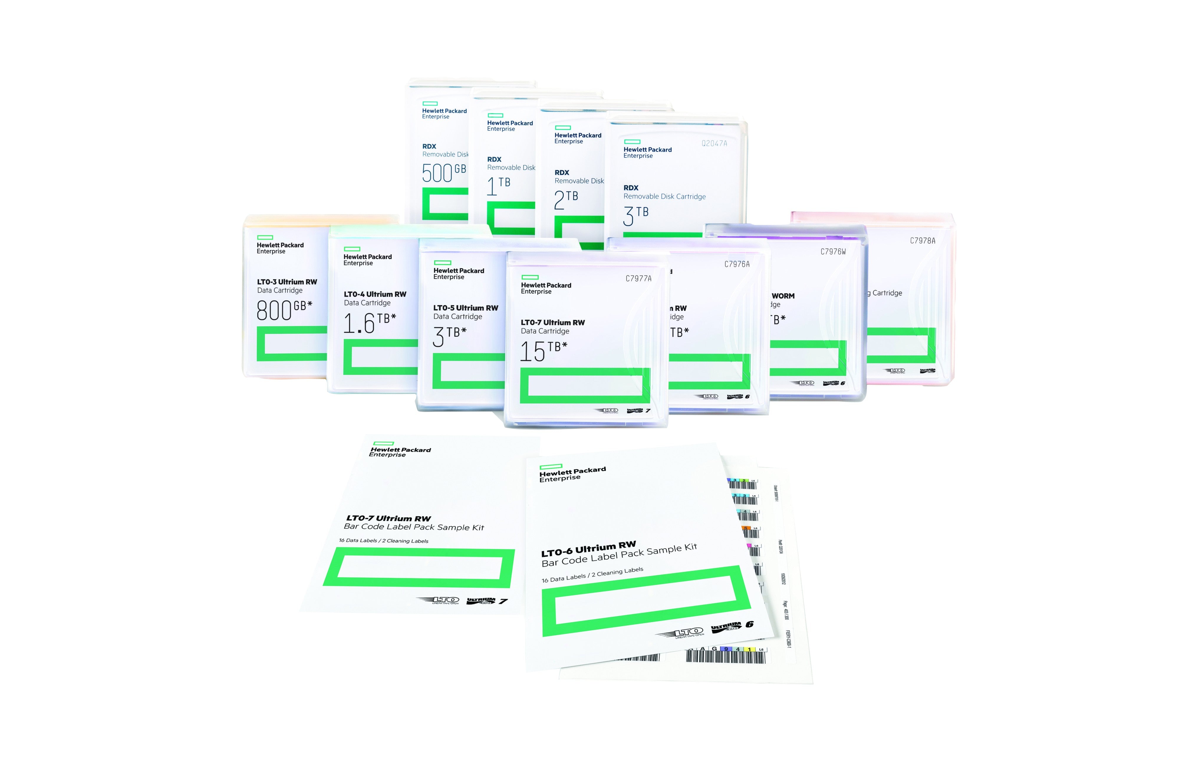 HPE Barcode-Etiketten – für LTO-5 Ultrium RW, 100 Stk