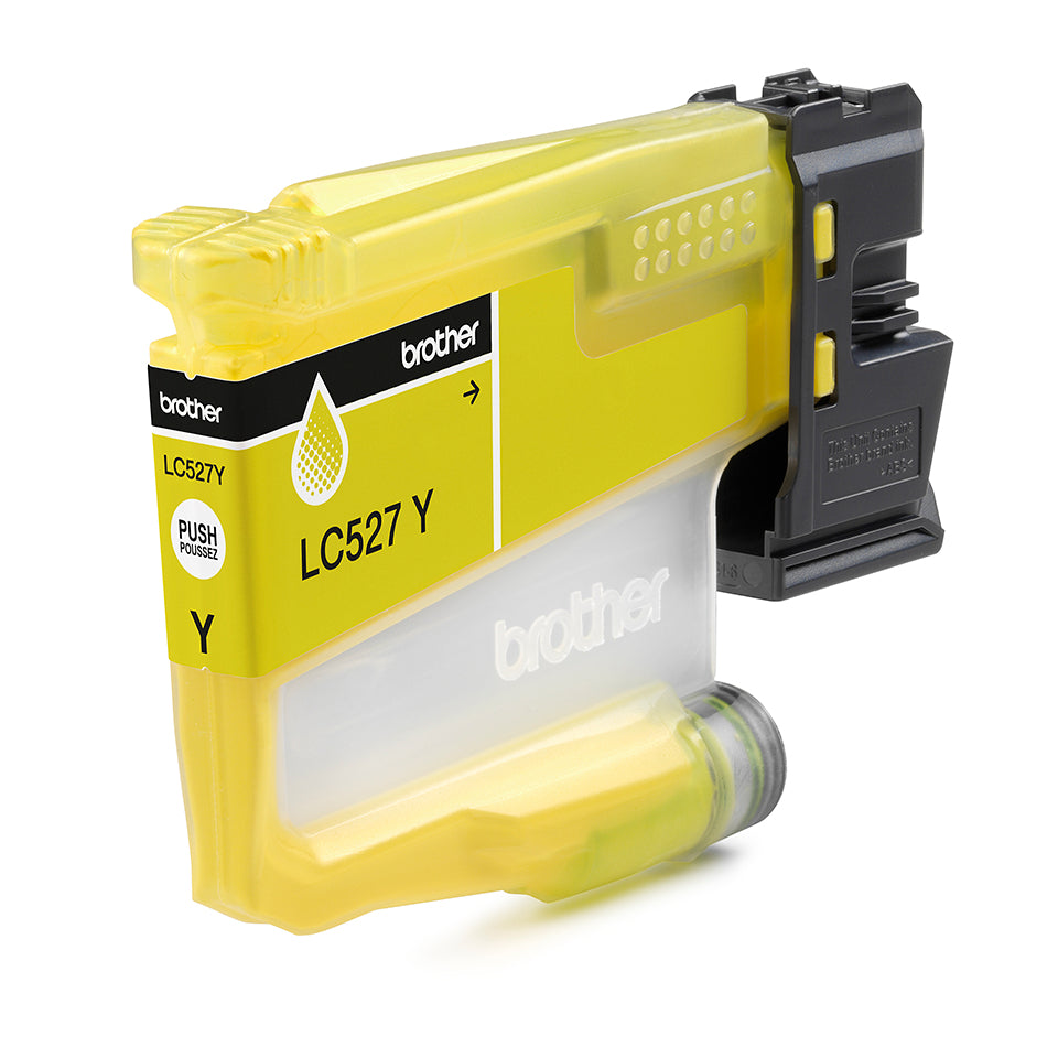 Brother LC527Y Gelb Tintenpatrone (Original) – 900 Seiten – für Brother MFC-J4350DW/MFC-J4550DW