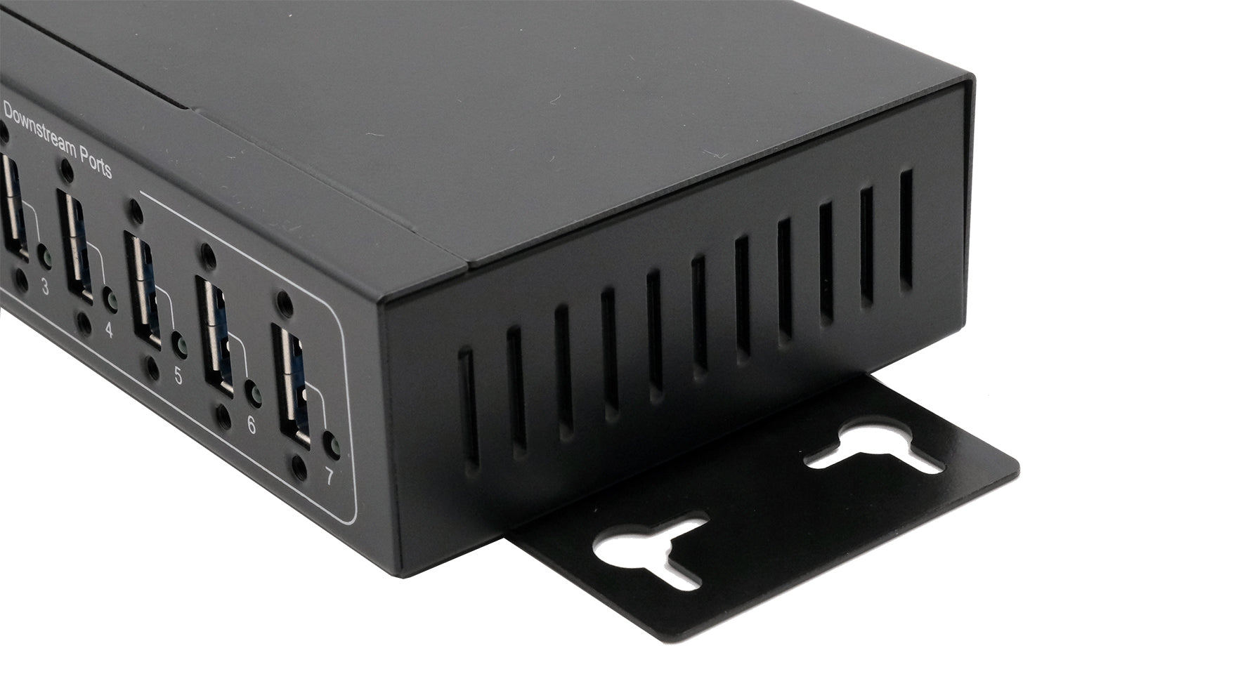 EXSYS EX-11227HMVS USB-Hub – USB-B, 7× USB-A (5 Gbit/s), für Windows/Mac/Linux