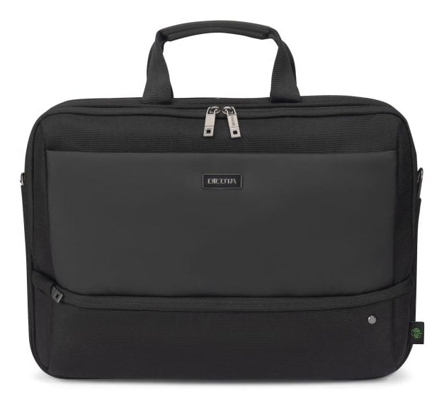 DICOTA Top Traveller FIVE Notebook-Tasche für Notebooks bis 16" – abschliessbar, Trolley-Band – schwarz