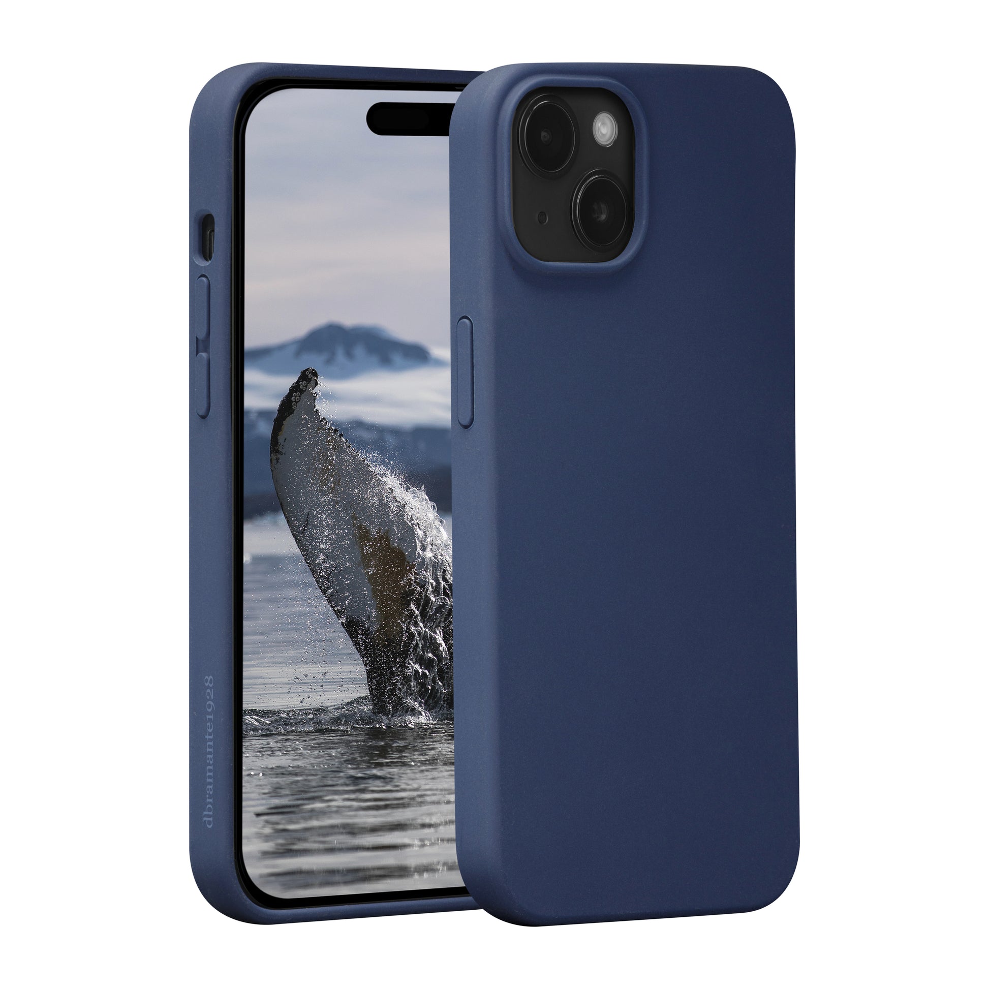 dbramante1928 Monaco – Backcover – für Apple iPhone 15, MagSafe, Blau
