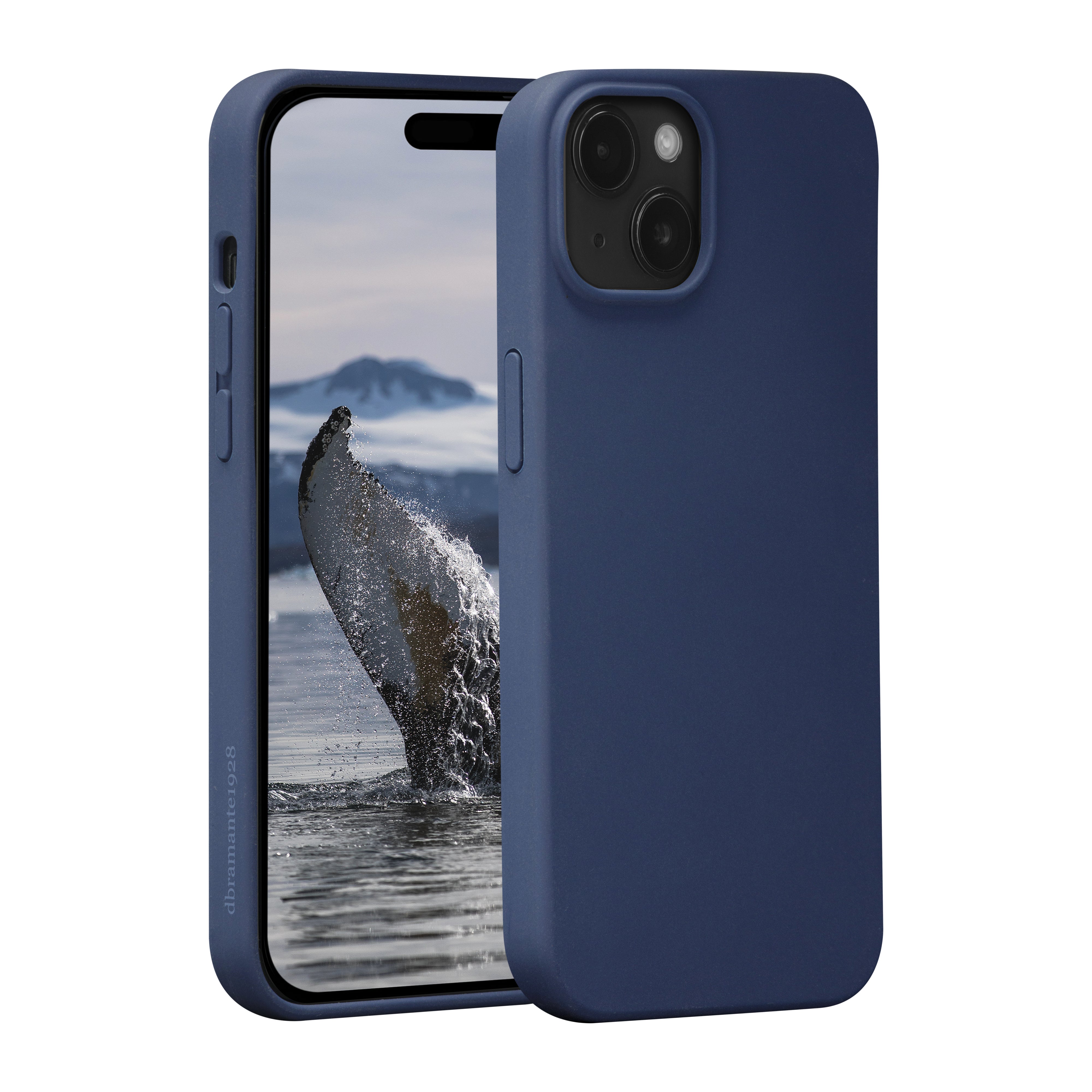 dbramante1928 Monaco – Backcover – für Apple iPhone 15, MagSafe, Blau