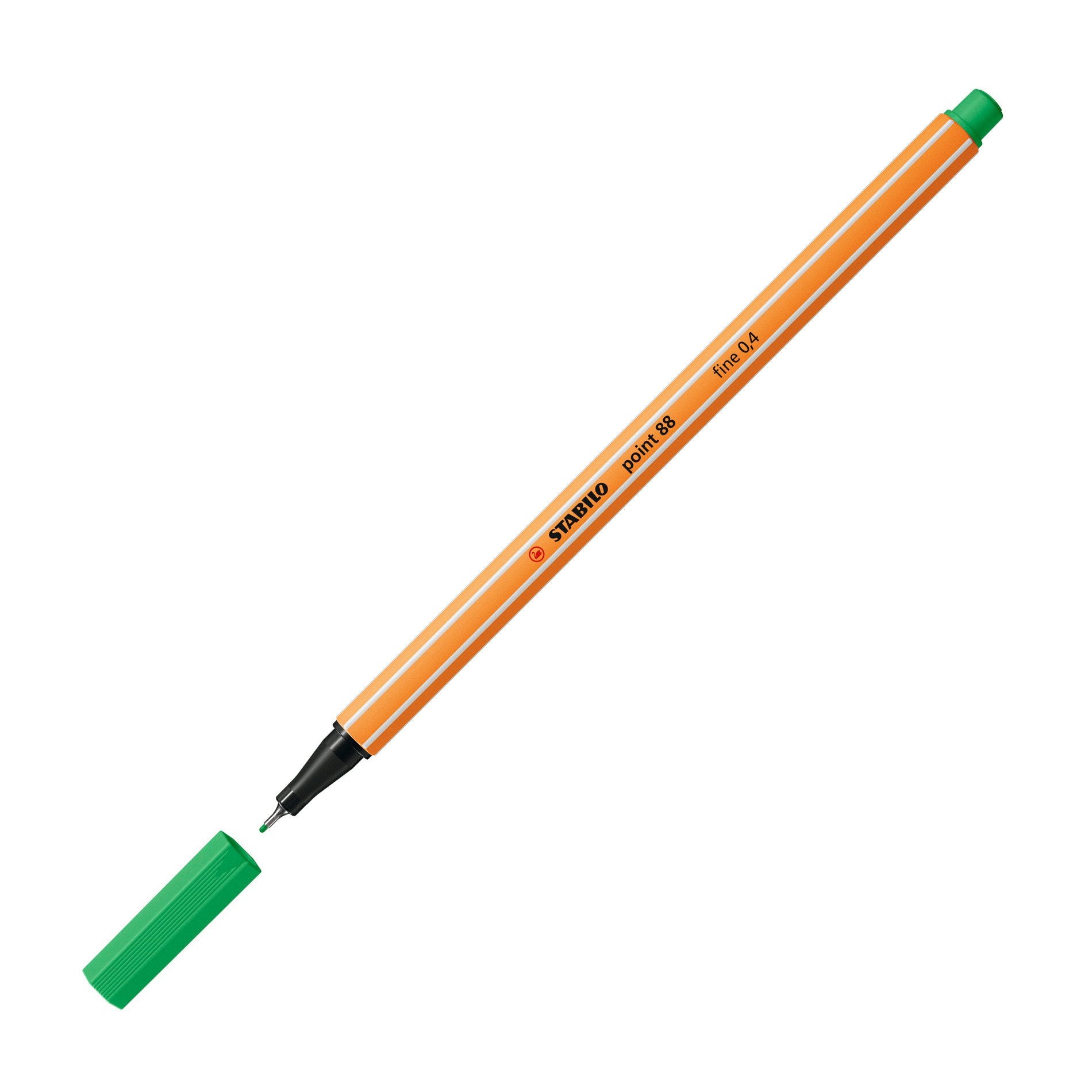 STABILO Point 88 Fineliner 0,4 mm – smaragdgrün