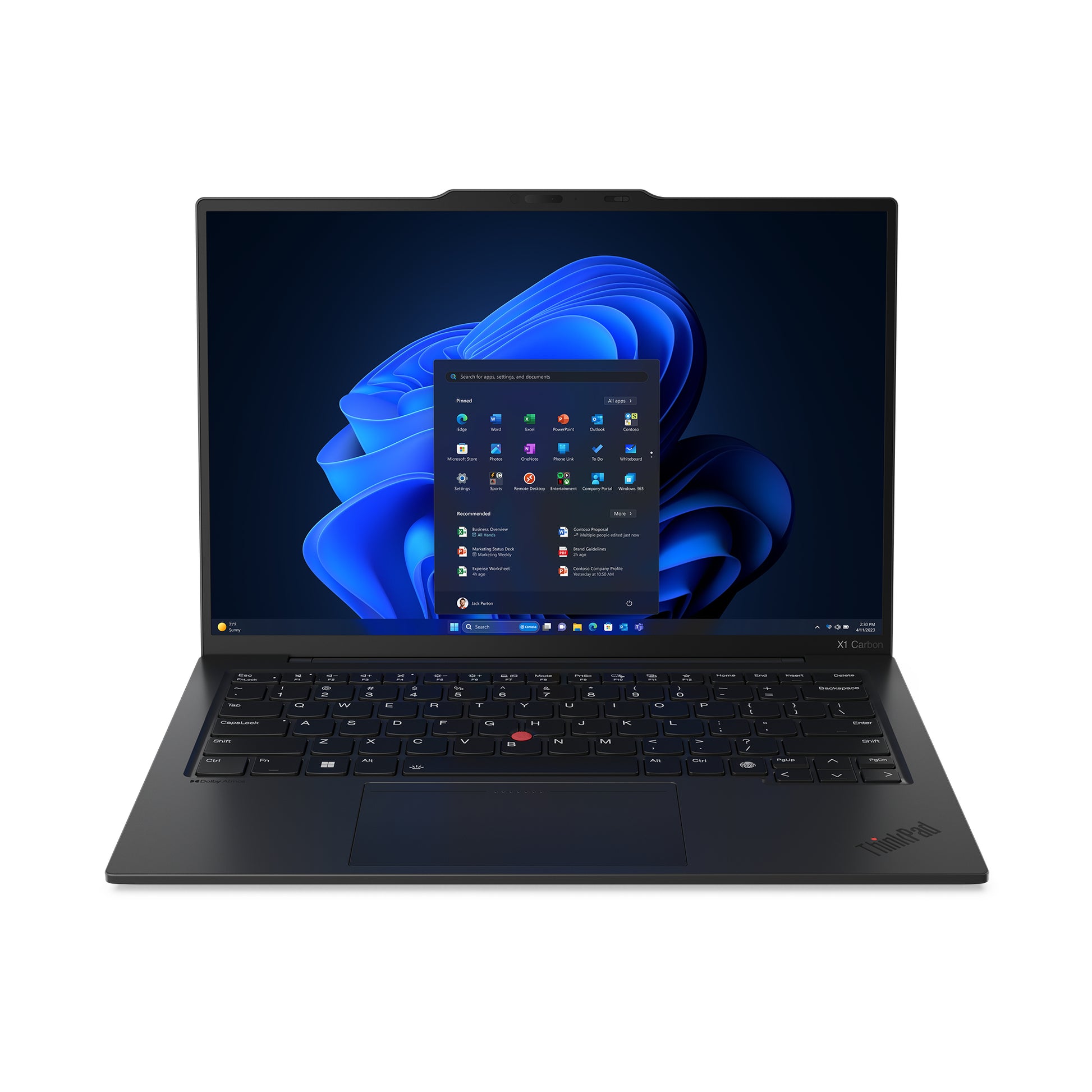 Lenovo ThinkPad X1 Carbon Gen 12 – Intel Core Ultra 7 155U, 14", 32 GB, 512 GB SSD, Windows 11 Pro