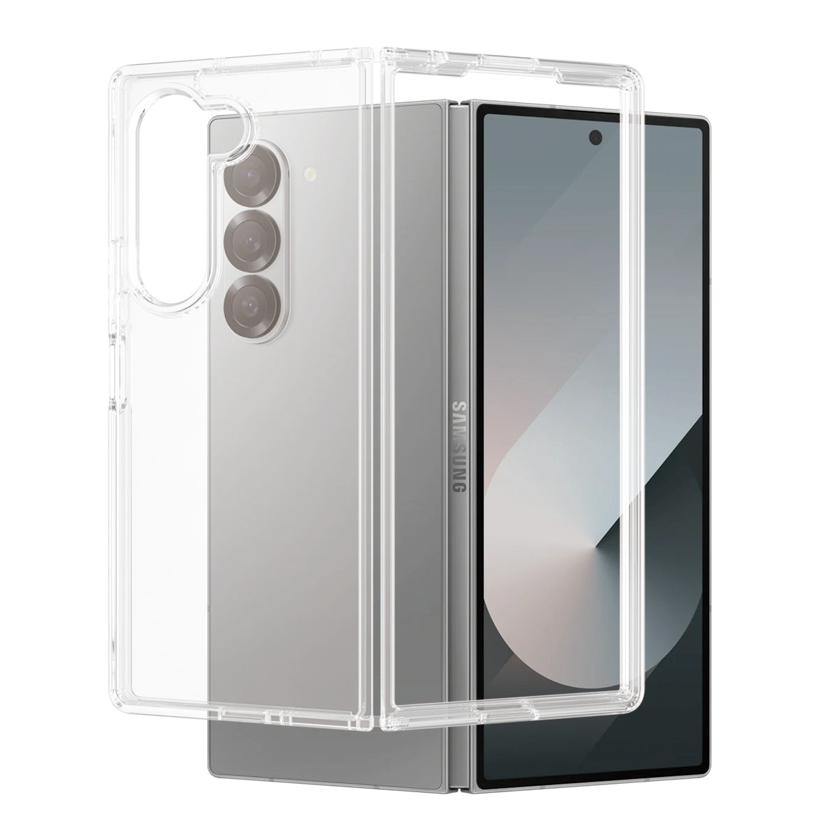 PanzerGlass HardCase Backcover – für Samsung Galaxy Z Fold6, TPU, Transparent