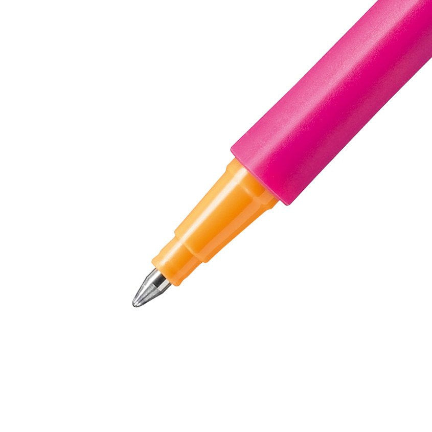 STABILO pointVisco 1099/56 – Tintenroller, 0,5 mm, pink, mit Kappe, Kunststoff, sortiert