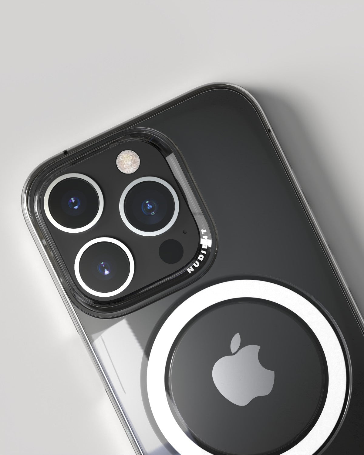 Nudient Thin – Backcover – für Apple iPhone 16 Pro, MagSafe, Kunststoff, Transparent