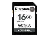 Kingston Technology Kingston Industrial SDHC Speichergerät – 16 GB, UHS-I, −40 °C bis 85 °C