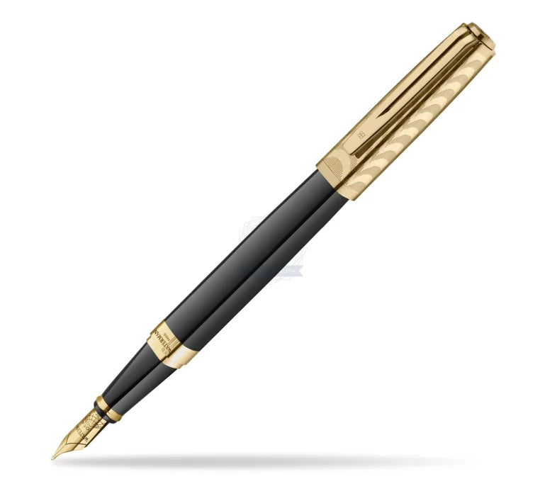 Waterman Exception Deluxe – Füllfederhalter – F – Schwarz