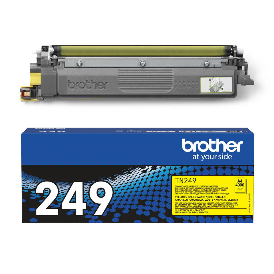 Brother Toner – Gelb, 4000 Seiten