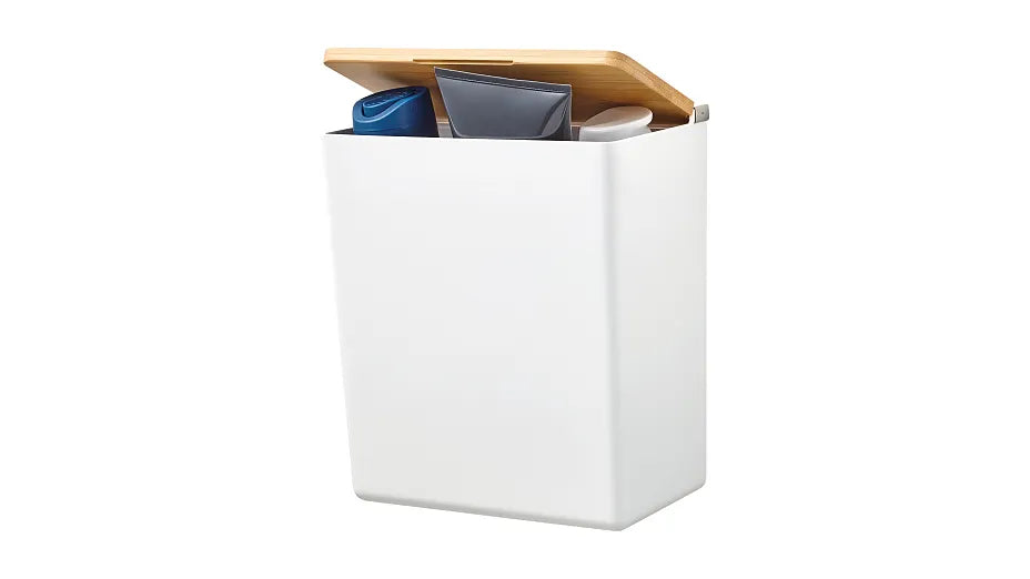 TESA Aufbewahrungsbox BABOO L – 18,2×10,2×21 cm, Kunststoff, Weiss
