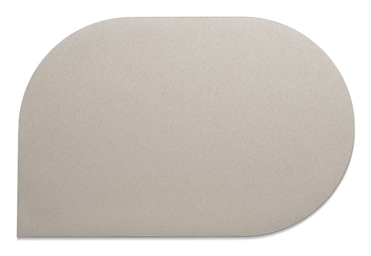 Kela Tischset – Kunstleder (PU), Sand, 45 × 30 cm