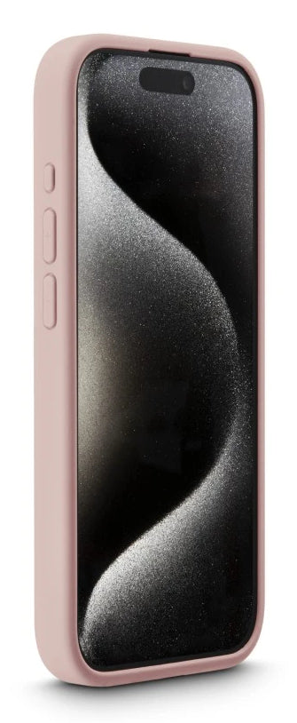 Hama MagCase Fantastic Feel Backcover – für Apple iPhone 16 Pro, MagSafe, TPU, Nude